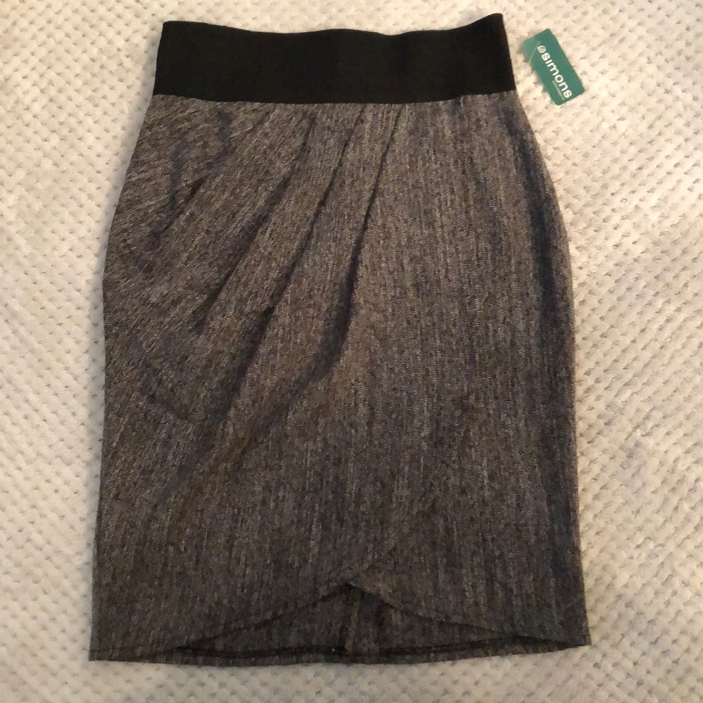 Twik tweed mini skirt